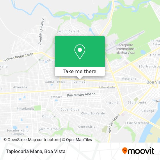 Tapiocaria Mana map