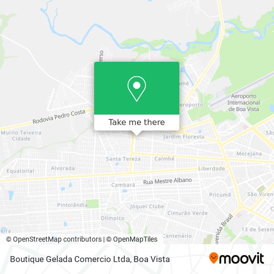 Boutique Gelada Comercio Ltda map