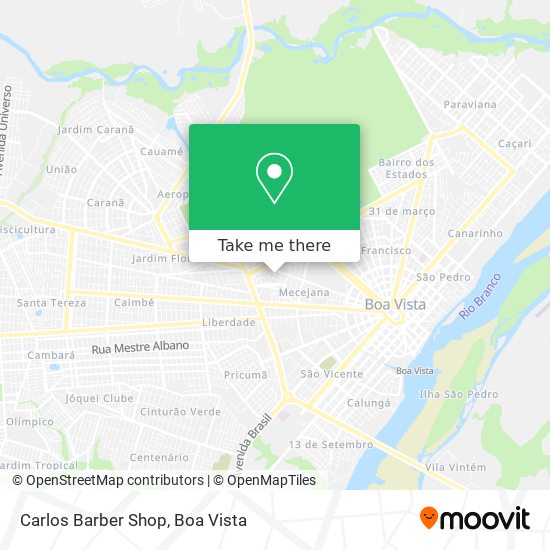 Carlos Barber Shop map