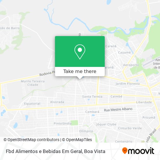 Fbd Alimentos e Bebidas Em Geral map