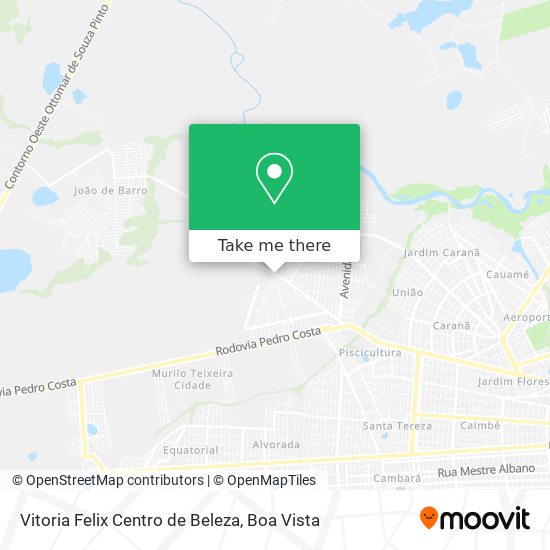 Vitoria Felix Centro de Beleza map