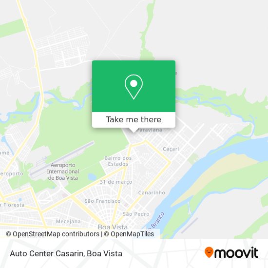 Auto Center Casarin map