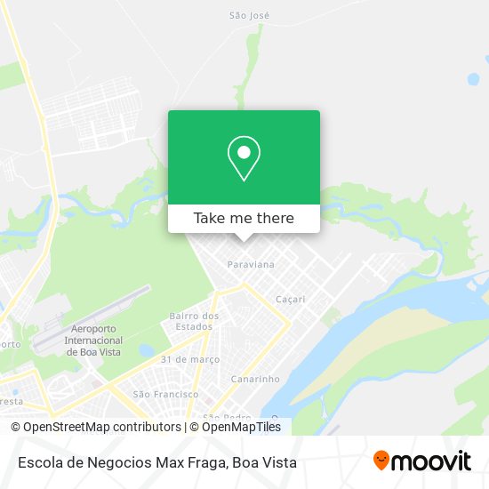 Mapa Escola de Negocios Max Fraga