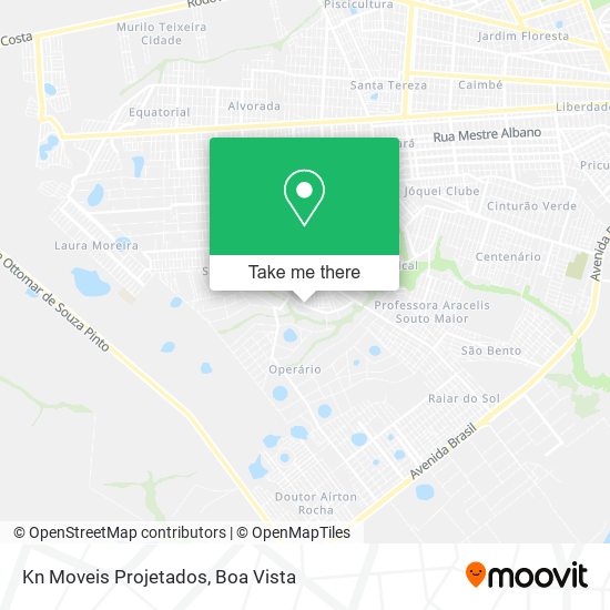 Kn Moveis Projetados map