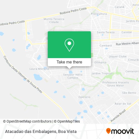 Atacadao das Embalagens map