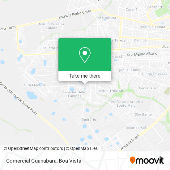 Comercial Guanabara map