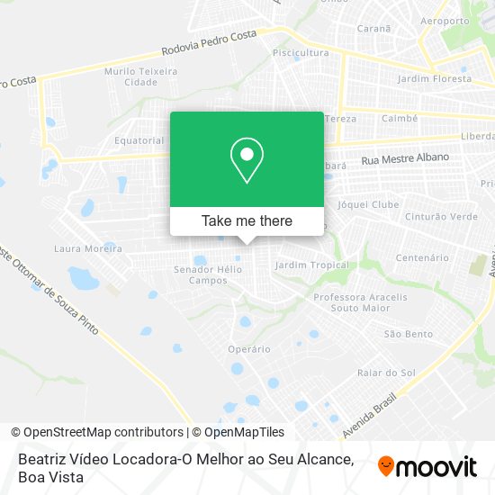 Beatriz Vídeo Locadora-O Melhor ao Seu Alcance map