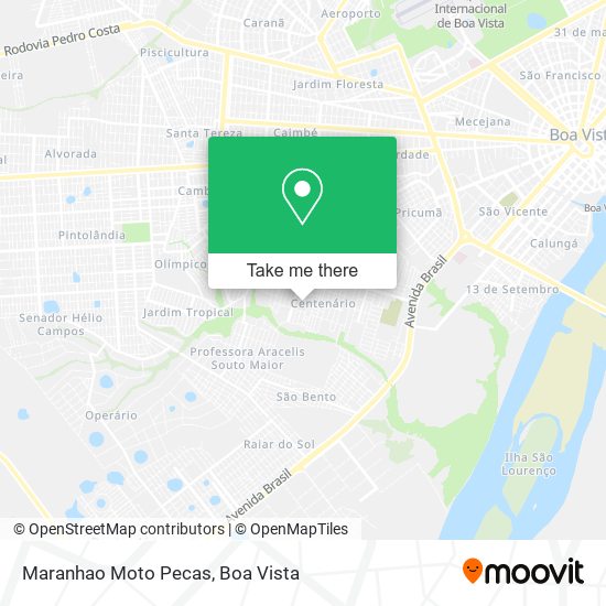 Mapa Maranhao Moto Pecas