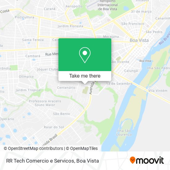 RR Tech Comercio e Servicos map