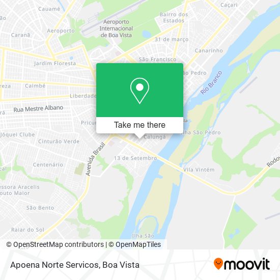 Apoena Norte Servicos map