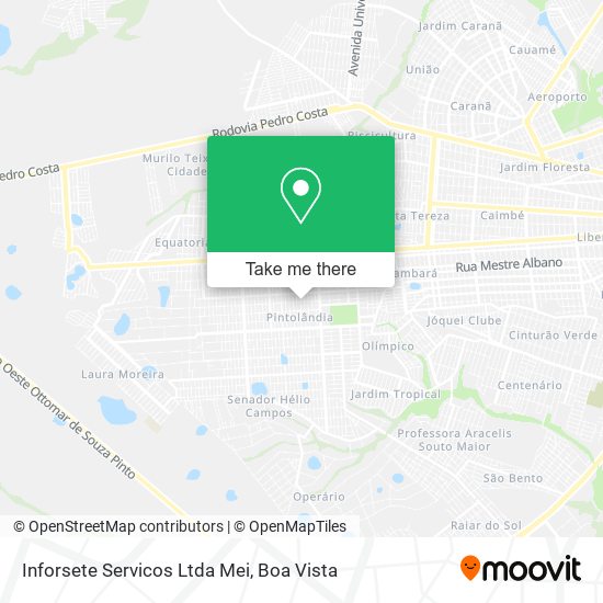 Inforsete Servicos Ltda Mei map