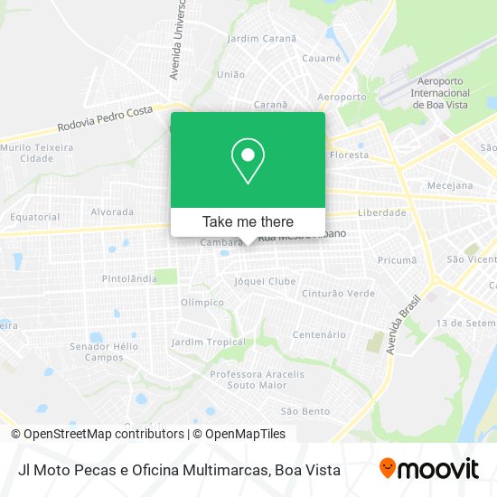 Jl Moto Pecas e Oficina Multimarcas map