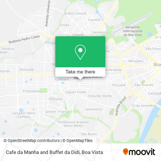 Cafe da Manha and Buffet da Didi map