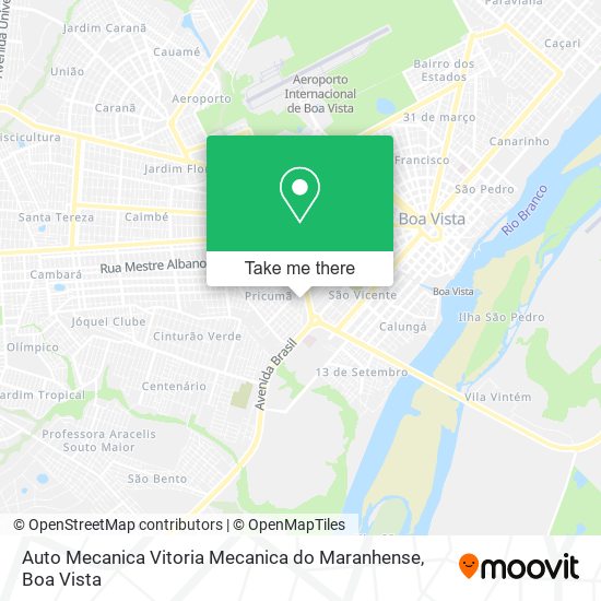 Auto Mecanica Vitoria Mecanica do Maranhense map