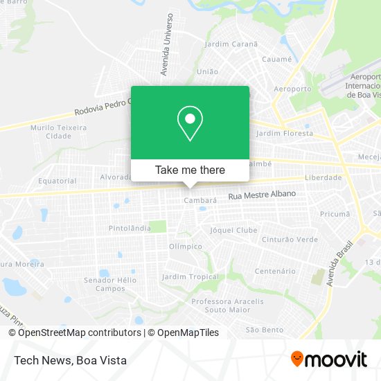 Tech News map