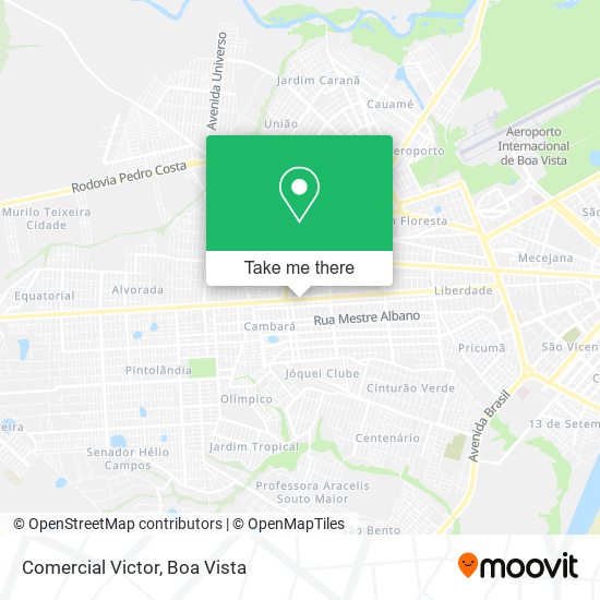 Comercial Victor map