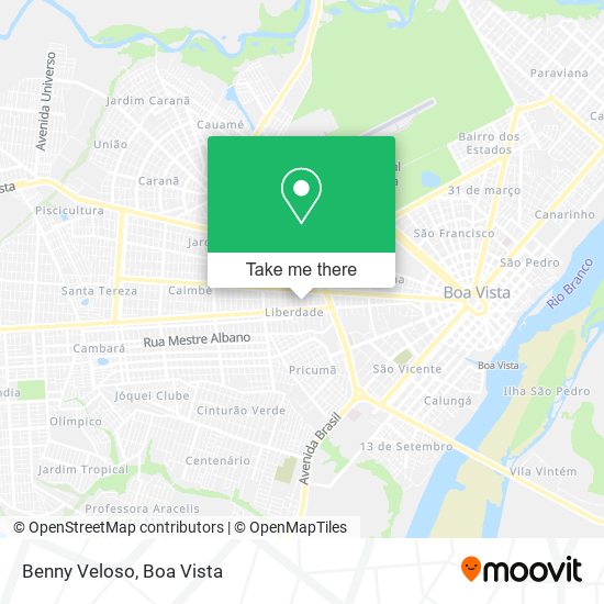 Benny Veloso map