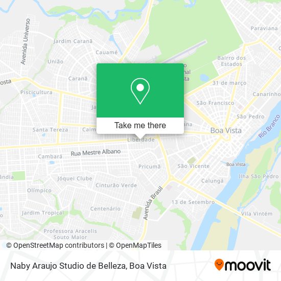 Naby Araujo Studio de Belleza map