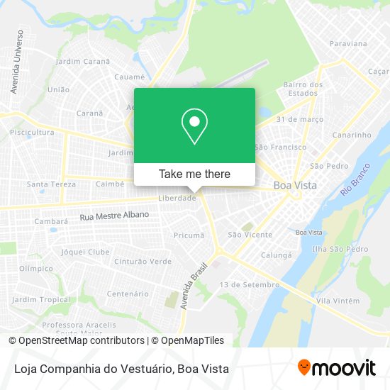 Loja Companhia do Vestuário map