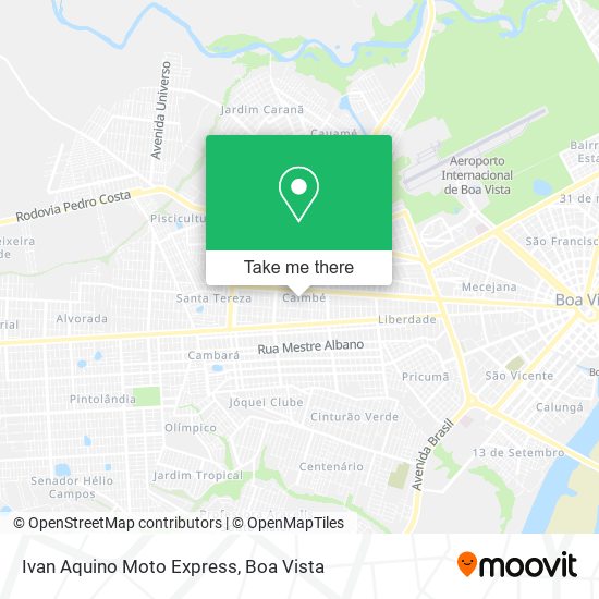 Ivan Aquino Moto Express map