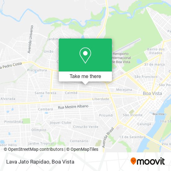 Lava Jato Rapidao map