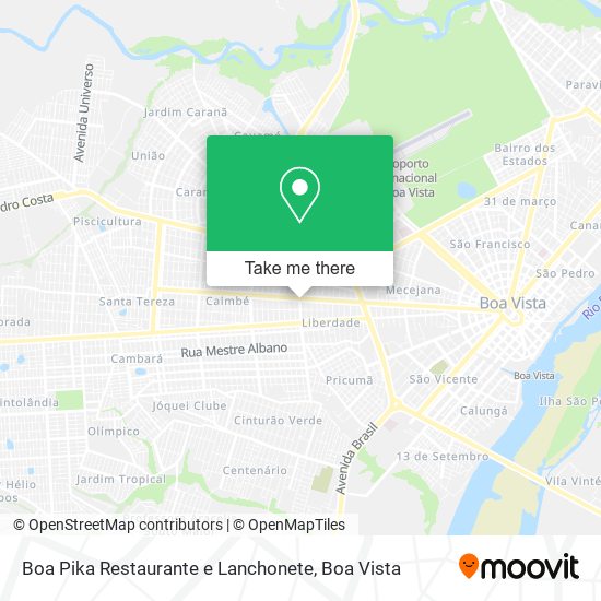 Boa Pika Restaurante e Lanchonete map