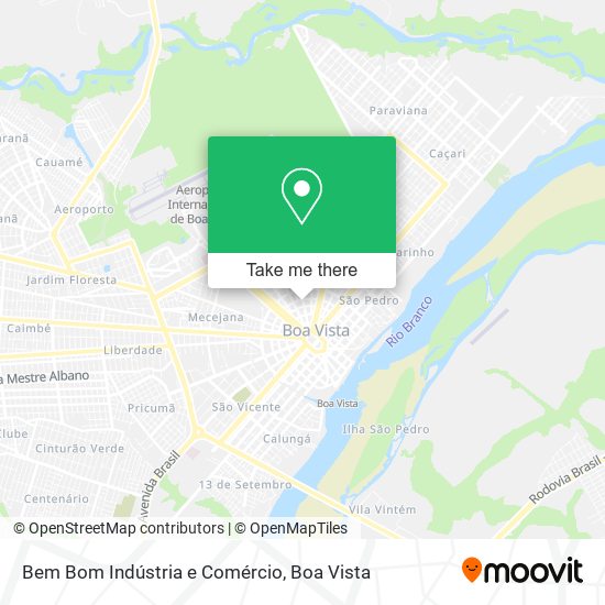 Bem Bom Indústria e Comércio map