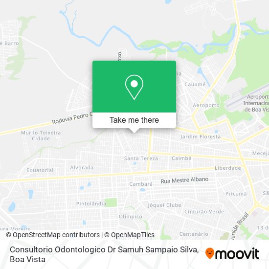 Mapa Consultorio Odontologico Dr Samuh Sampaio Silva