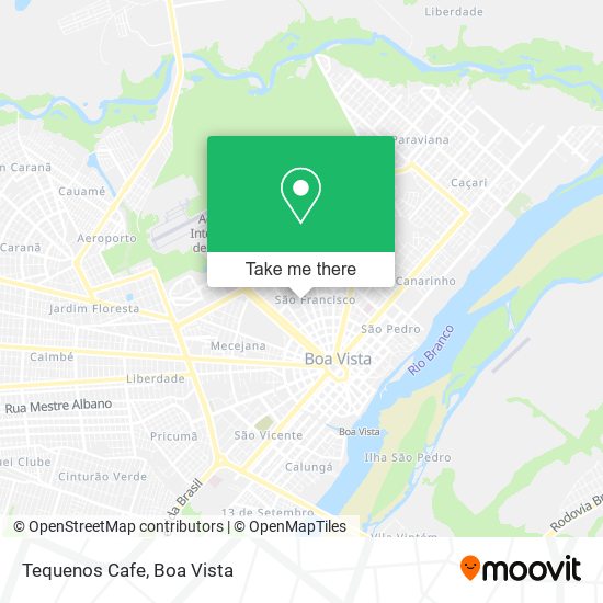 Mapa Tequenos Cafe