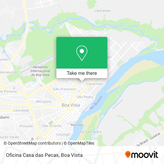 Oficina Casa das Pecas map