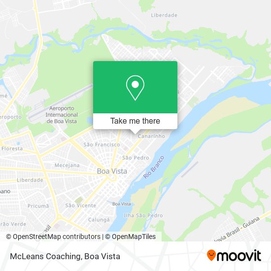 McLeans Coaching map