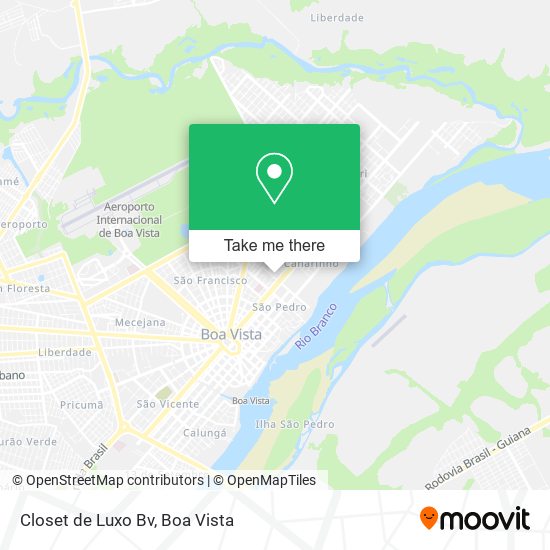 Mapa Closet de Luxo Bv