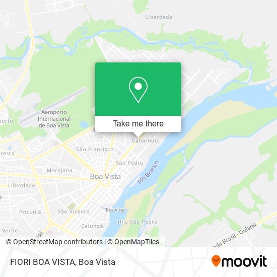 FIORI BOA VISTA map