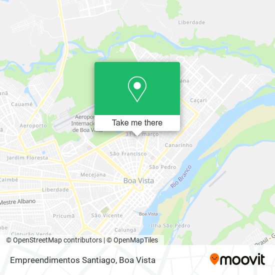 Mapa Empreendimentos Santiago