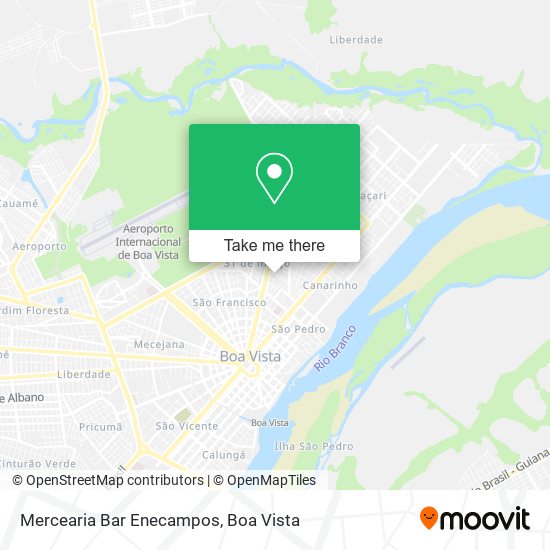 Mercearia Bar Enecampos map
