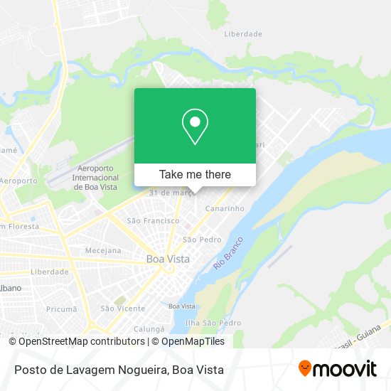 Posto de Lavagem Nogueira map