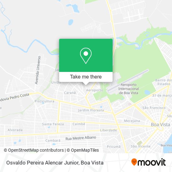 Osvaldo Pereira Alencar Junior map