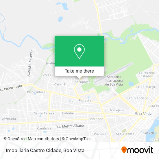 Imobiliaria Castro Cidade map