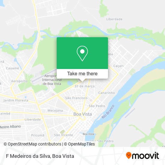 F Medeiros da Silva map