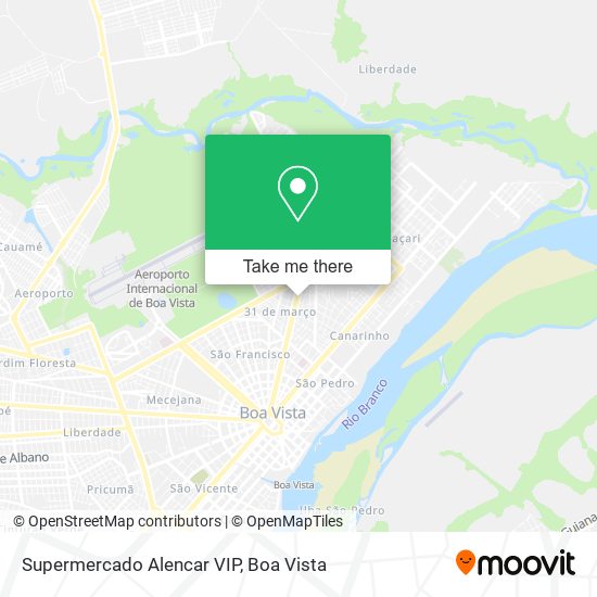 Supermercado Alencar VIP map