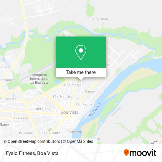 Fysio Fitness map