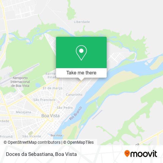 Doces da Sebastiana map