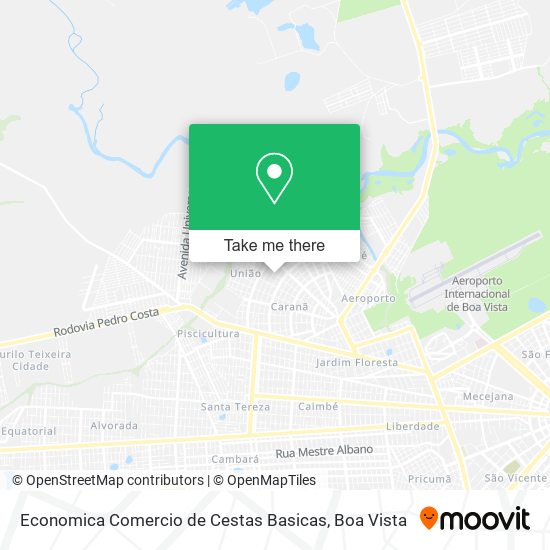 Mapa Economica Comercio de Cestas Basicas