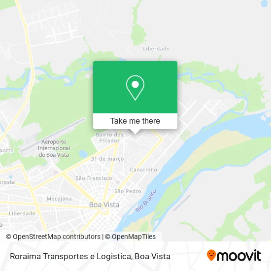 Roraima Transportes e Logistica map