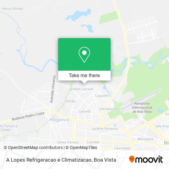 A Lopes Refrigeracao e Climatizacao map