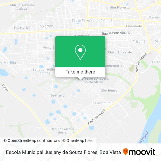 Escola Municipal Juslany de Souza Flores map