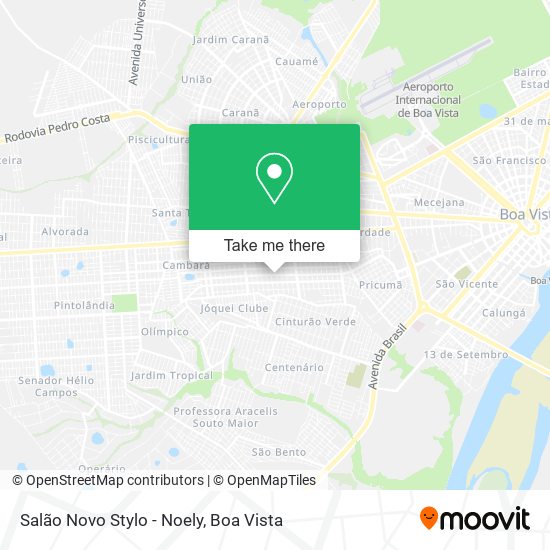 Salão Novo Stylo - Noely map