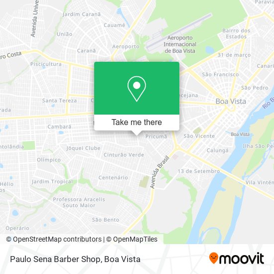 Paulo Sena Barber Shop map