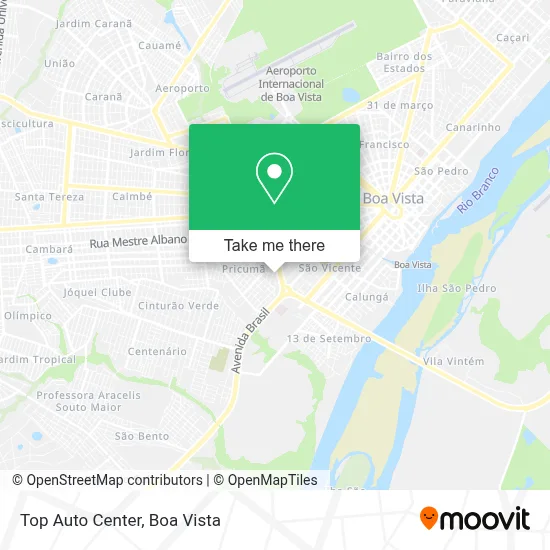 Top Auto Center map