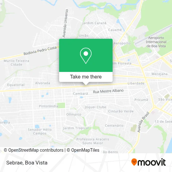 Sebrae map